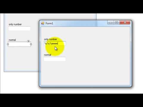 How to do code insert only number in text box on vb.net