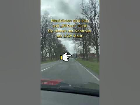 Mautsäulen sind keine „Blitzer“! Verwechslungsgefahr! - Führerschein #