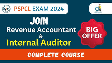 PSPCL Exam 2024 | Revenue Accountant Exam | Internal Auditor Exam | Complete Couse with abhipedia