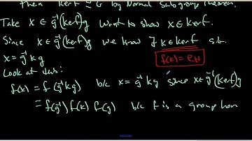 31 kernels are normal subgroups