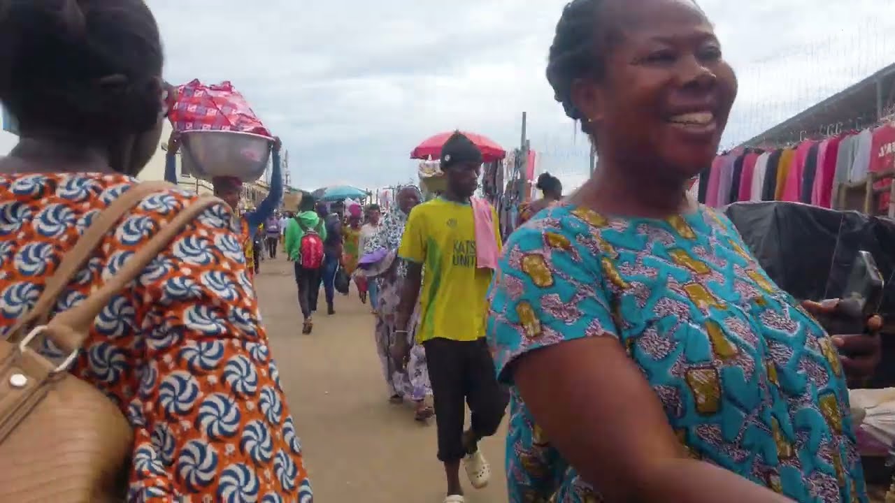WELCOME TO KUMASI CENTRAL MARKET AFRICA GHANA TOUR