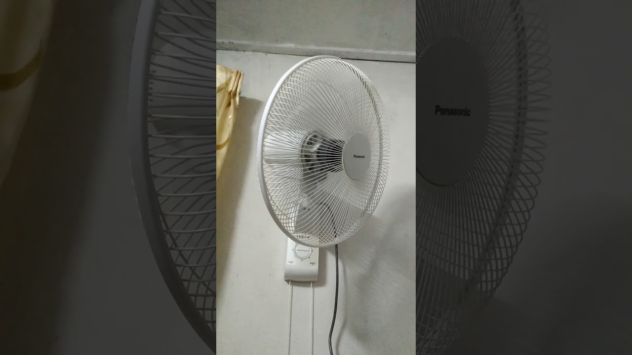Wall fan on and swinging Simply Life YouTube