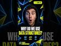Why do we use data structures? #programming #techuncovered #computerscience #coding #DSA
