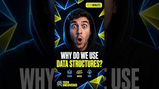 Why do we use data structures? #programming #techuncovered #computerscience #coding #DSA