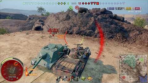 WoT Console - Chisel carry 8k direct dmg and 8 kills