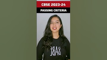 😱CBSE New Passing Criteria For 2024 Boards Class 10 & 12 | CBSE Latest Update #boards #class12