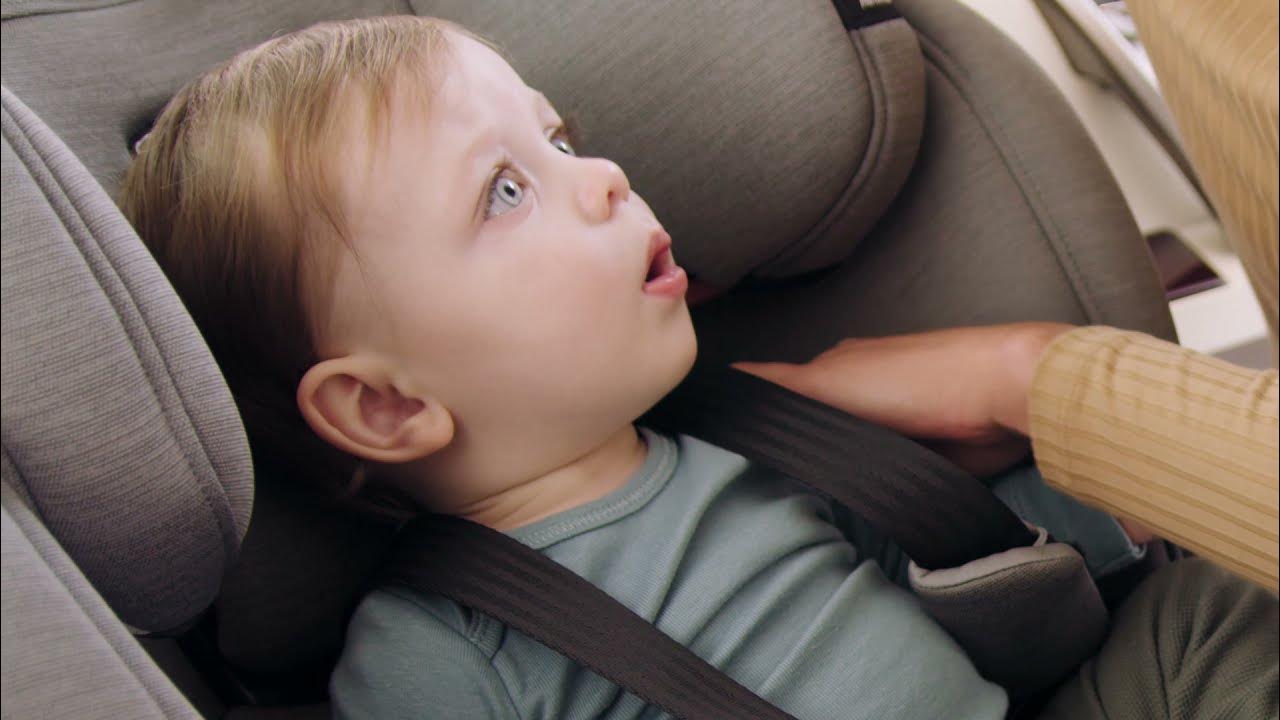 Chicco OneFit AllinOne Car Seat Securing Child RearFacing YouTube