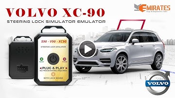 Volvo XC 90  - Installing MK3 Steering Lock Simulator Emulator (Plug & Play)