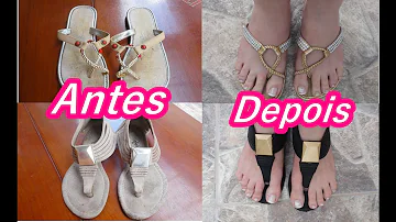 Como recuperar rasteirinha?