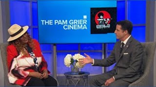 Hollywood legend Pam Grier visits 9NEWS as Littleton theater renamed Friday