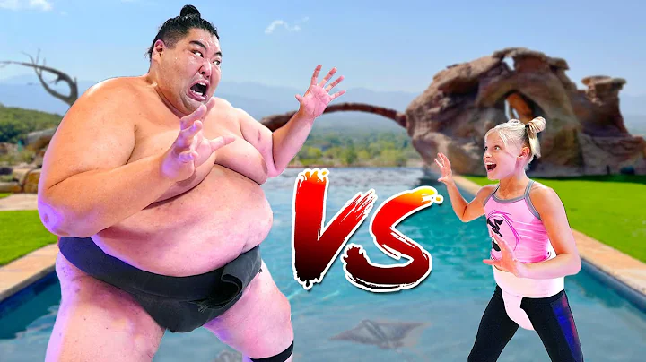 We challenged a 600 Pound Sumo! Ninjas vs Sumo! - DayDayNews