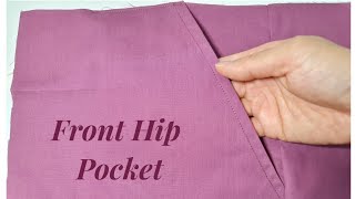 Sewing tips and tricks for beginners | How to sew a Front Hip Pocket