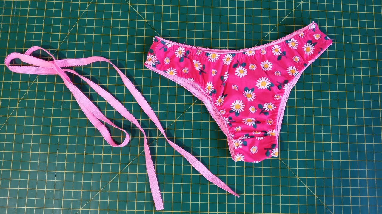 Segredo da medida certa do elástico calcinha, passo à passo