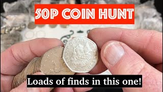 Best Hunt In Ages!  50p Coin Hunt  Pink Albums 4 & 5 #74