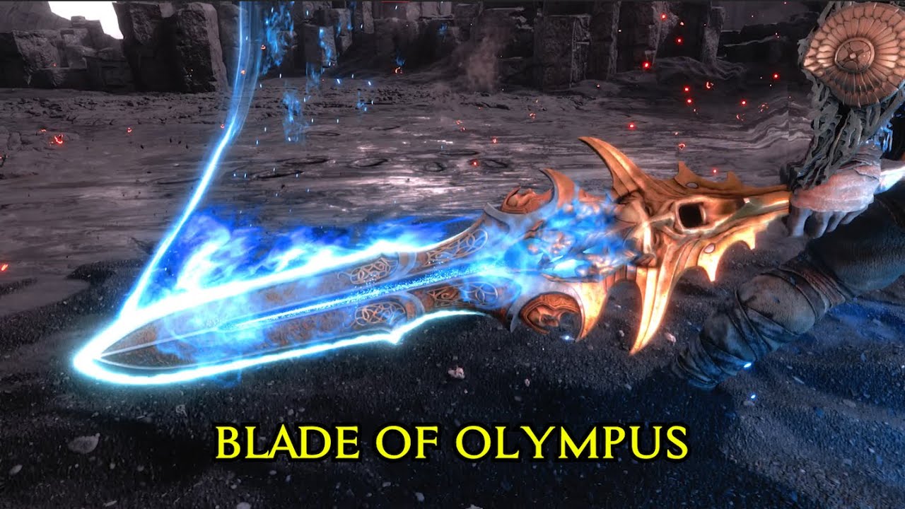 OMG) POSSIBLE BLADE OF OLYMPUS IN GOD OF WAR RAGNAROK 