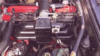 M30b35 engine 3.5L on bmw e30 - first startup