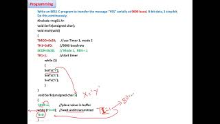 Mod 3 Lec 13   serial Comm Tx 9600 baudrate