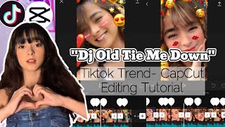" DJ OLD TIE ME DOWN" TIKTOK TREND | CAPCUT EDITING TUTORIAL | SarahM Channel screenshot 1