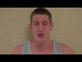 Ridley's Jon McGill before the PIAA Class AAAA state tournament