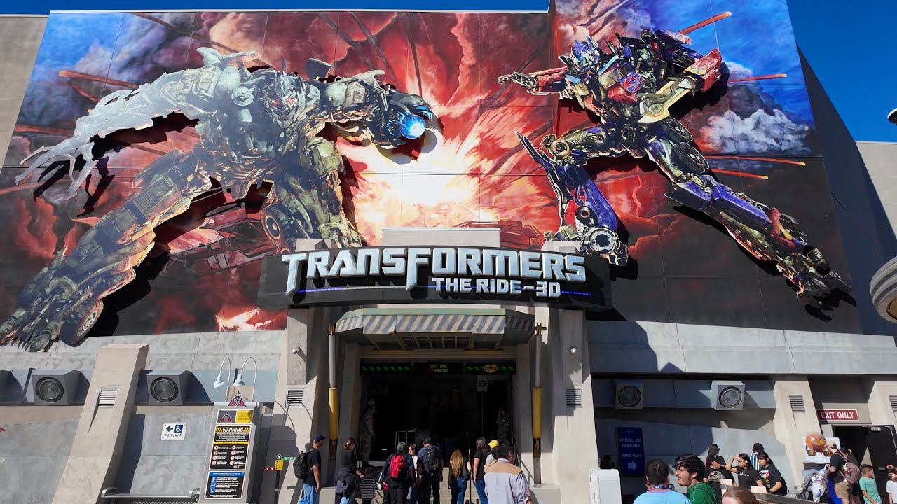 [4K] Transformers The Ride | Universal Studios Hollywood – POV 60FPS ...