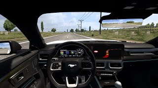 ETS2 | Ford Mustang | Euro Truck Simulator 2 1.57 | Car Mod, Realistic Car Driving #automobile #ets2