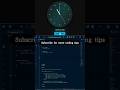09 Premium Smooth Clock UI 🔥 HTML CSS JS Animation | Clean Minimal Design #shorts