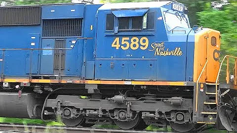 RARE! CSX Colonel Philip Hooper & Spirit of Nashvi...