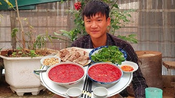 Đầu Bếp Hải Khạp Tiết Canh Ngon Lành.Thánh Ăn Tiết Canh | Biển Nguyễn ngọc