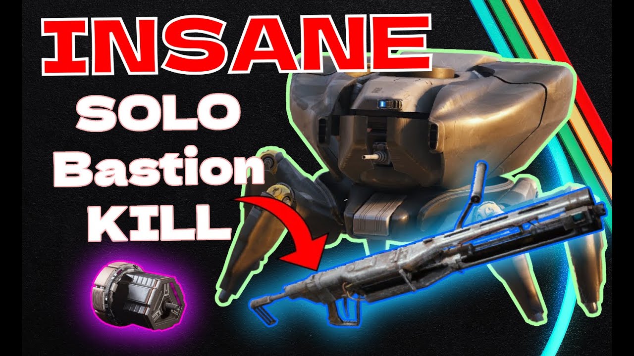 I Used ONE Gun To Kill a Bastion And It Was Insane!