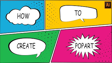 Create a pop art in Illustrator CC-2020