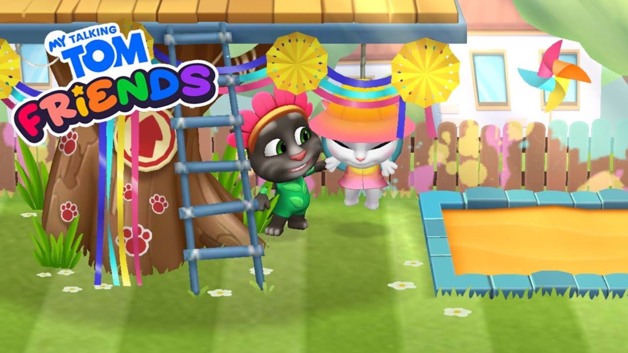 My Talking Tom Friends NEW || Holi Spring 🏵️🍁 || update Android; iOS Gameplay walkthrough episode 4