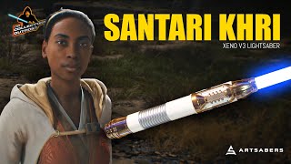 Santari Khri Lightsaber Uboxing & Review from Artsabers