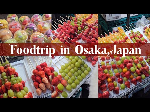 Foodtrip in Osaka | Dontonbori, Shinsaibashi | Japan Trip 2024