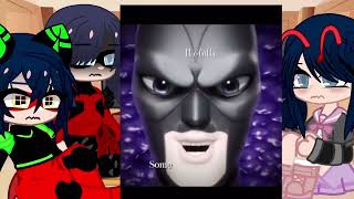 (Part 3) Bugnoir, Ladybug, and Marinette react to ChatBlanc+ || #gachaclubreact #miraculousladybug |