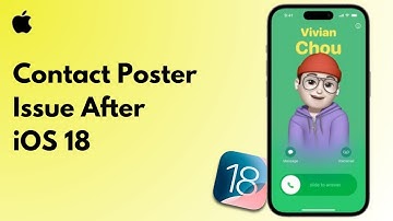 How To Fix Contact Poster Not Working Issue After iOS 18 Update | SOLVED!!