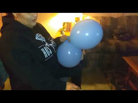 Mari G Playing with Balloons