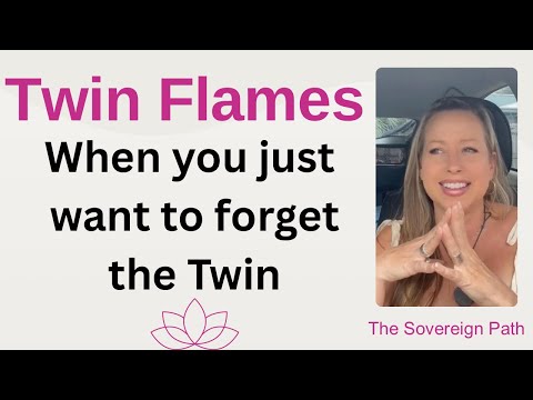 When you just want to forget the Twin #twinflame