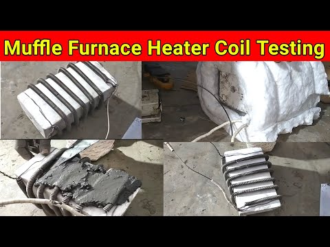 Muffle Furnace 3Kw Heater Coil Manufacturing and Testing Full Details in