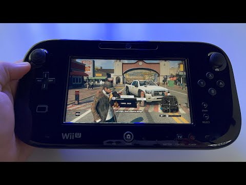 Watch Dogs (p2) | Wii U handheld gameplay