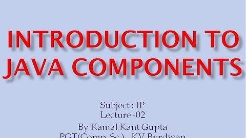 Getting Started with using Java Components in NetBeans