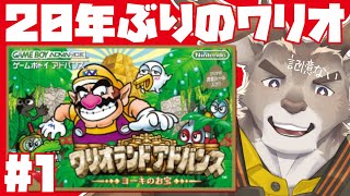 【ワリオランドアドバンス】懐かし面白横スクロールゲームワリオ【Vtuber/ダン坊】