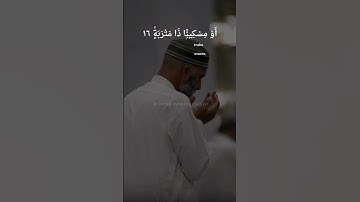 Surah Al-Balad 90:11-20 The City | سورة البلد | Sheikh Abdal Rahman Ben Jamal Al Oos | #albalad #yt