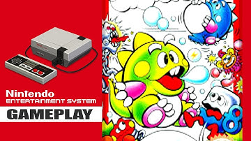 Bubble Bobble Part 2- Game Play (Nes / Famicom)