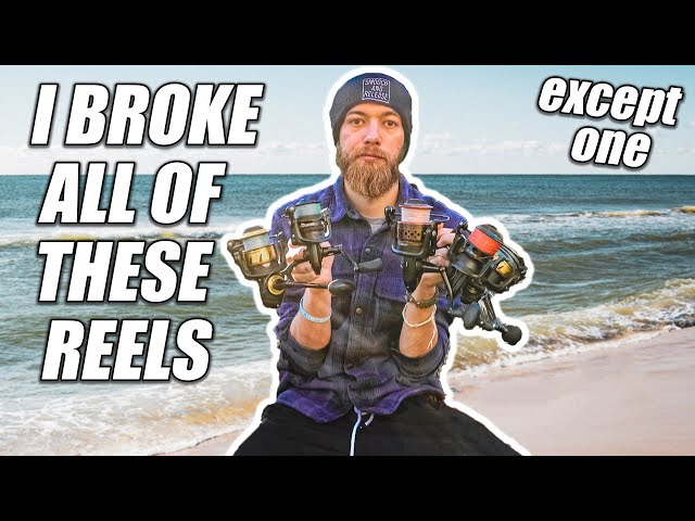 I BROKE ALL of these Surf Fishing Reels EXCEPT This ONE! - Long Island -  Smooch and Release 