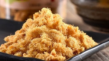 手把手教你自己在家做肉松，方法简单，蓬松又细腻，比买的更好吃