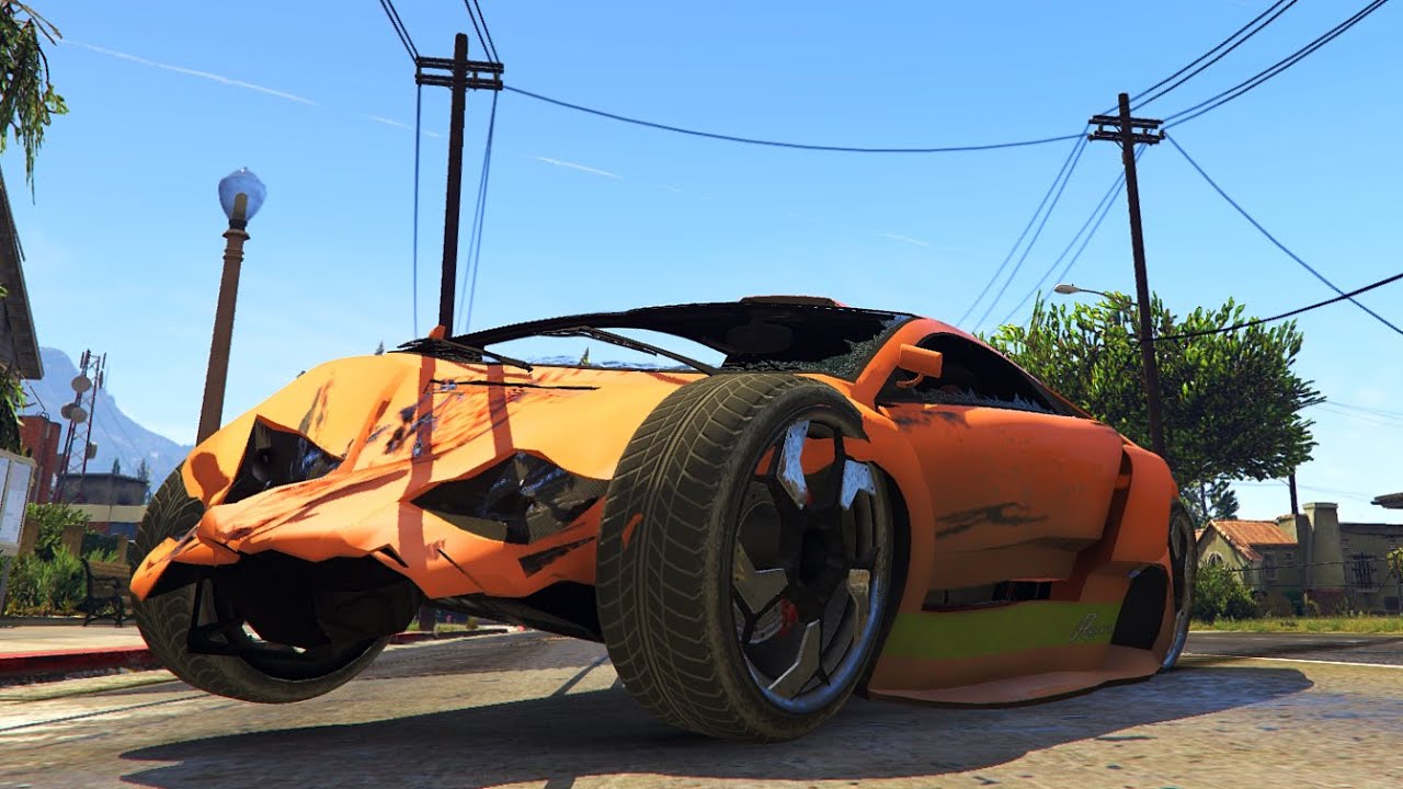 Pc版gta5 車のダメージ表現をリアル化するmod登場 グランド セフト オート5写真大好きブログ Gta5攻略情報ほか