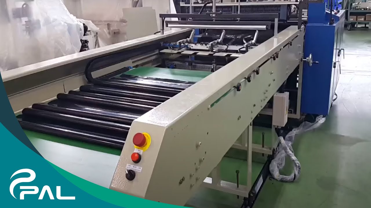 Thick gauge bottom seal bag making machine with Gripper folding system｜Plas Alliance Ltd.
