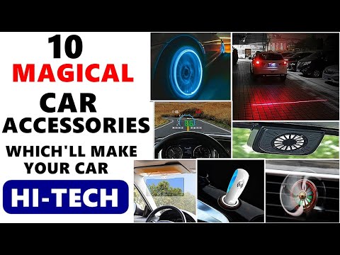 10 Magical car accessories which'll make your car HI-TECH ⭐ Latest modern car products |