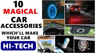 10 Magical car accessories which'll make your car HITECH ⭐ Latest modern car products | ASY