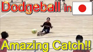 What a Catch!!!!!! #Dodgeball in Japan Amazing clips -3